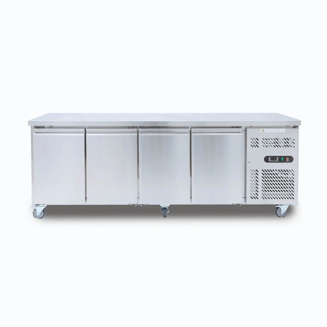 Under Bench Fridge - 553L -  4 Doors - Stainless Steel UBC2230SD-NR