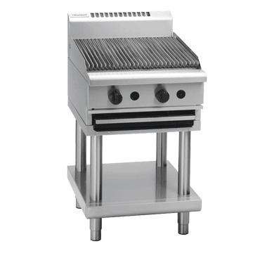 Waldorf 800 Series CHL8600G-LS - 600mm Gas Chargrill Low Back Version – Leg Stand