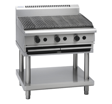 Waldorf 800 Series CH8900G-LS - 900mm Gas Chargrill – Leg Stand