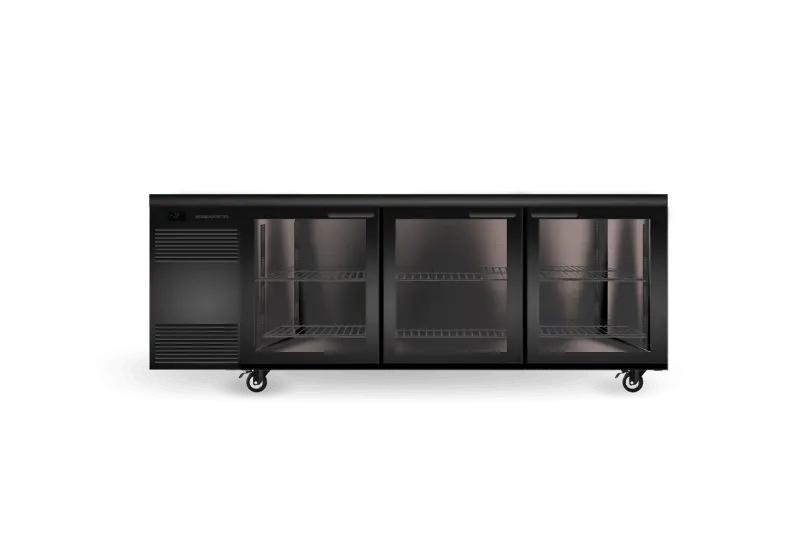 BackBar 3 Glass Swing Door CounterLine Fridge CL.3.GSW