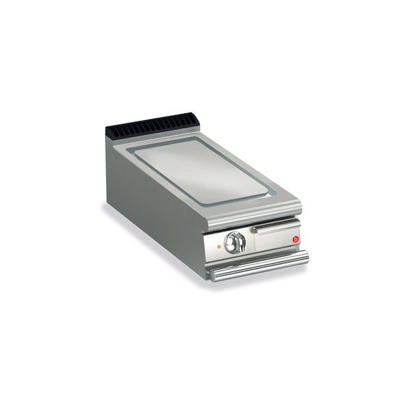 Q70SFT/E400 1 Burner Electric Fry Top With Smooth Mild Steel Plate And Thermostat Control