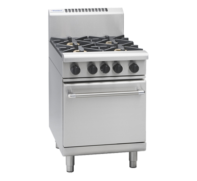 Waldorf 800 Series RNL8413G - 600mm Gas Range Static Oven Low Back Version