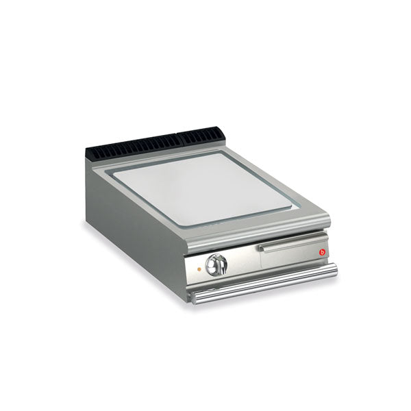 Q70SFT/E600 1 Burner Electric Fry Top With Smooth Mild Steel Plate And Thermostat Control