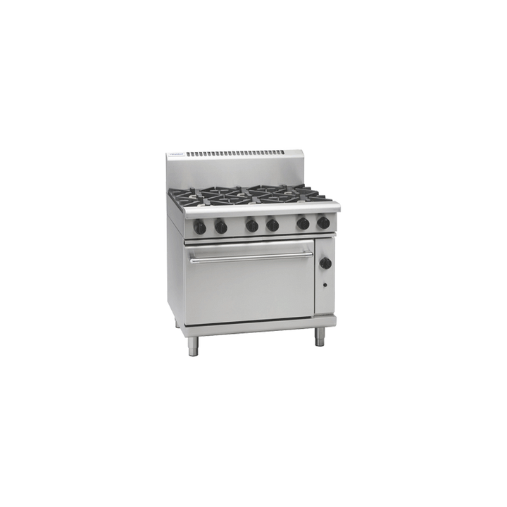 Waldorf 800 Series RNL8619G - 900mm Gas Range Static Oven Low Back Version