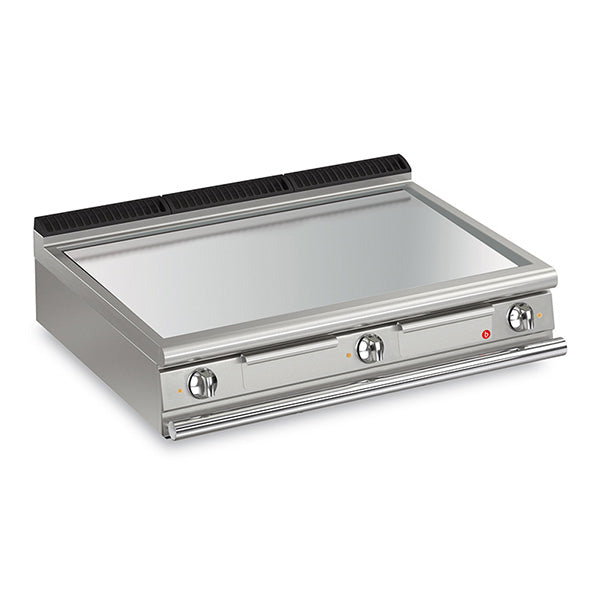 Q90FT/E1205 3 Burner Electric Fry Top With Smooth Chrome Plate And Thermostat Control