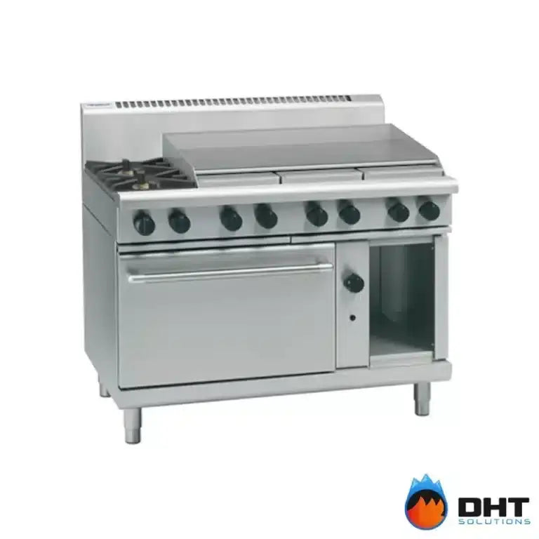 Waldorf 800 Series RNL8819G - 1200mm Gas Range Static Oven Low Back Version