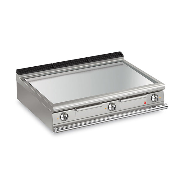 Q70FT/E1205 3 Burner Electric Fry Top With Smooth Chrome Plate And Thermostat Control