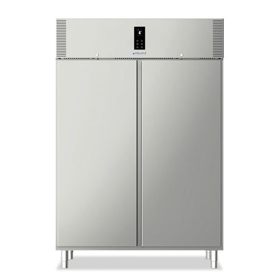 A140 TNN 1085L Capacity Two Steel Door Refrigerated Cabinet | Self Contained | -2°C to +8°C