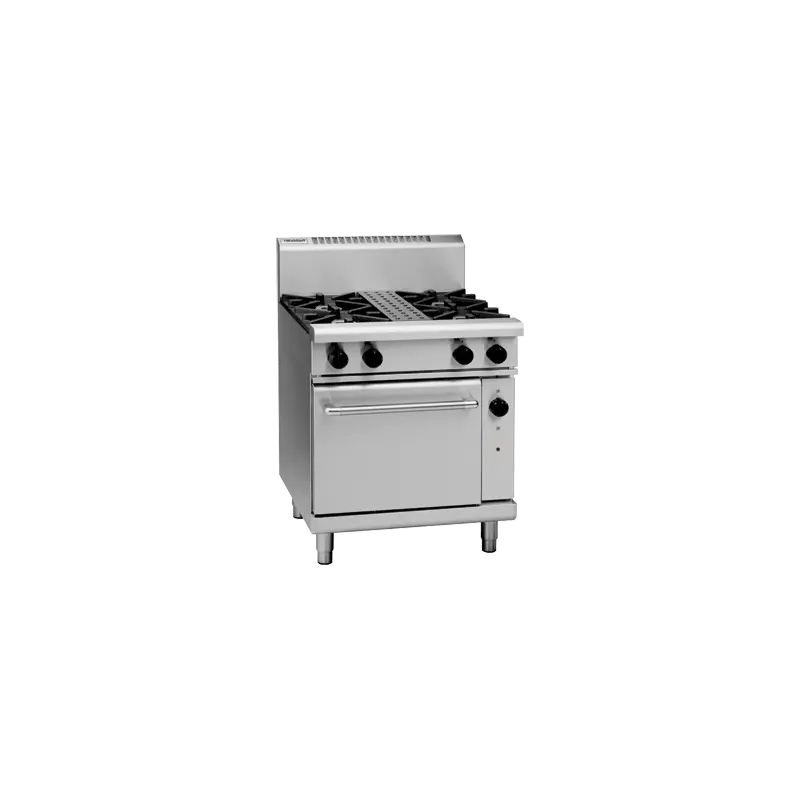 Waldorf 800 Series RNL8513GEC - 750mm Gas Range Electric Convection Oven Low Back Version