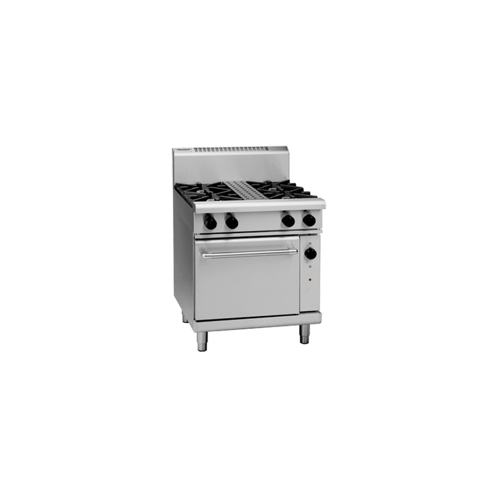 Waldorf 800 Series RNL8513GEC - 750mm Gas Range Electric Convection Oven Low Back Version