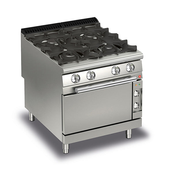 Q90PCF/GE8005 4 Burner Gas Cook Top With Electric Oven