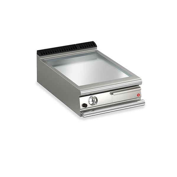 Q90FTT/G605 1 Burner Gas Fry Top With Smooth Chrome Plate And Thermostat Control