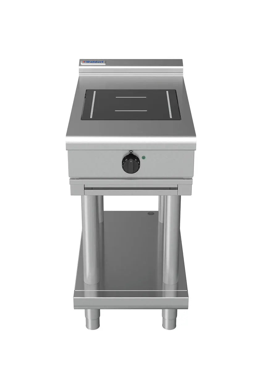 Waldorf 800 Series INL8100F-LS - 450mm Electric Induction Cooktop Low Back Version - Leg Stand