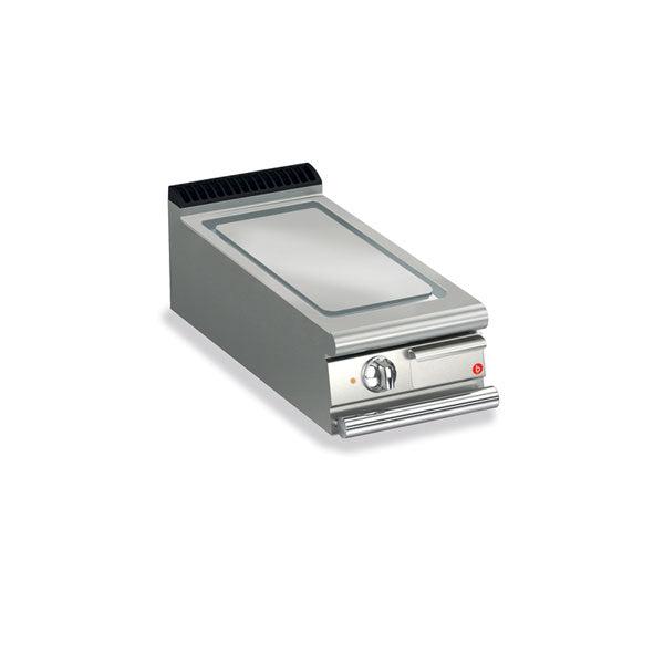 Q90SFT/E400 1 Burner Electric Fry Top With Smooth Mild Steel Plate And Thermostat Control