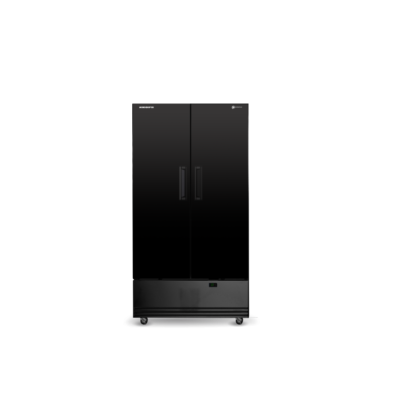 SKB900NS-A 2 Solid Door Storage Fridge