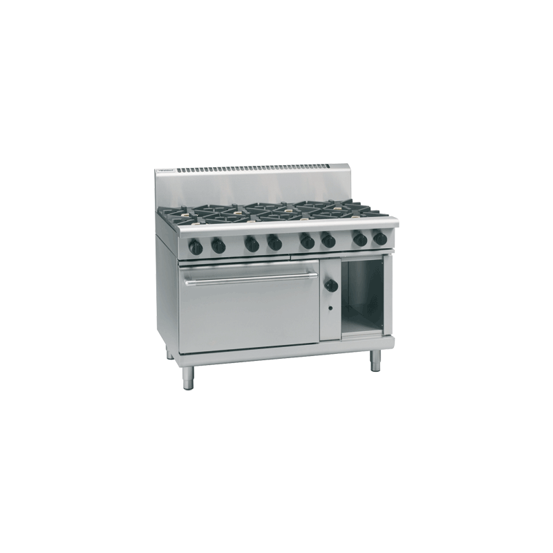 Waldorf 800 Series RNL8813GC - 1200mm Gas Range Convection Oven Low Back Version