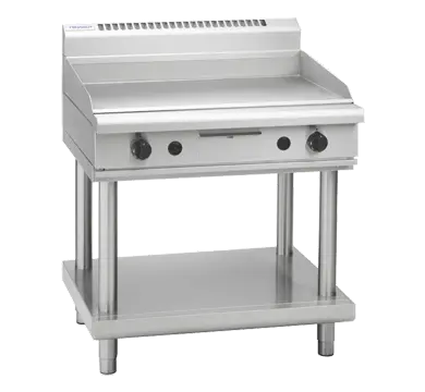 Waldorf 800 Series GPL8900G-LS - 900mm Gas Griddle Low Back Version – Leg Stand