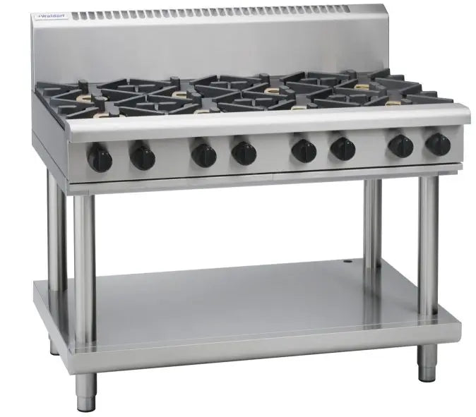 Waldorf 800 Series RNL8803G-LS - 1200mm Gas Cooktop Low Back Version – Leg Stand