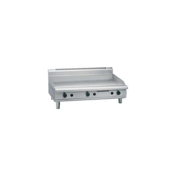 Waldorf 800 Series GPL8120G-B - 1200mm Gas Griddle Low Back Version – Bench Model