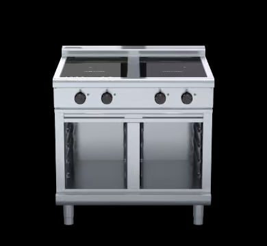 Waldorf 800 Series IN8400R5-CB - 900mm Electric Induction Cooktop Low Back Version - Cabinet Base