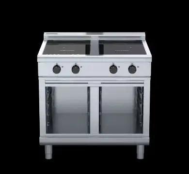 Waldorf 800 Series IN8400R5-CB - 900mm Electric Induction Cooktop Low Back Version - Cabinet Base
