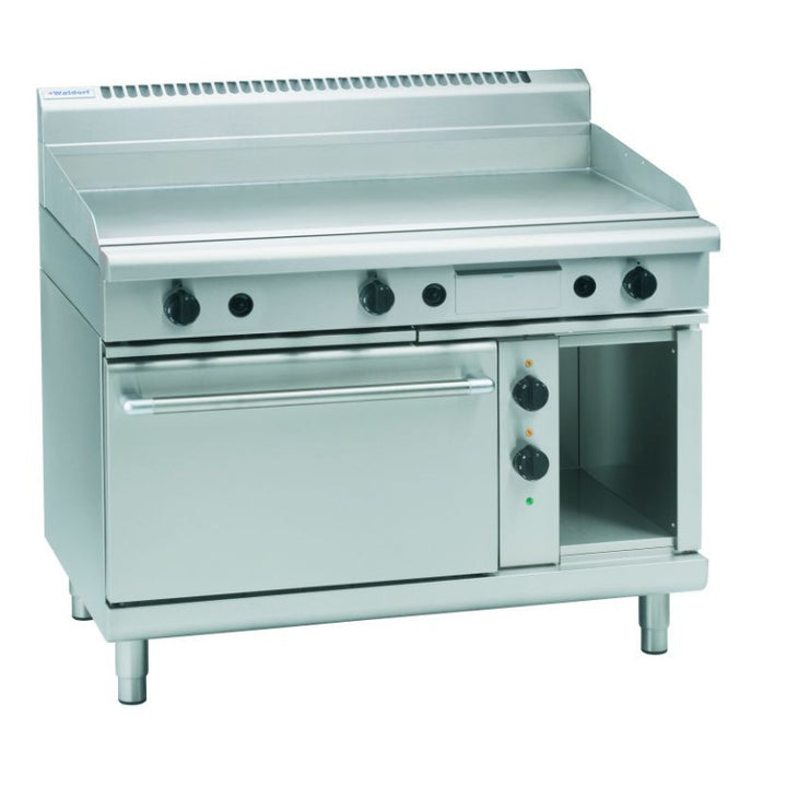 Waldorf 800 Series GPL8121GE - 1200mm Gas Griddle Electric Static Oven Range Low Back Version