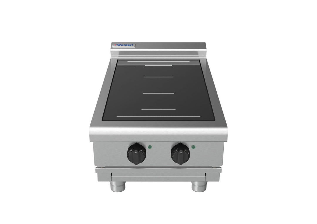 Waldorf 800 Series INL8200F-B - 450mm Electric Induction Cooktop Low Back Version - Bench Model