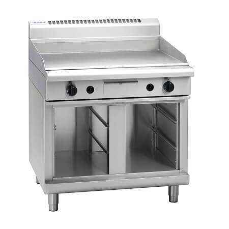Waldorf 800 Series GP8900G-CB - 900mm Gas Griddle – Cabinet Base