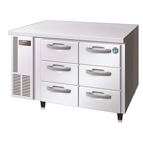 HOSHIZAKI FTC-125DEA-GN-6D 270L 6 Drawer 100mm Deep Gastronorm Underbench Freezer on castors