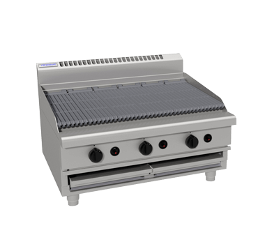 Waldorf 800 Series CHL8900G-B - 900mm Gas Chargrill Low Back Version – Bench Model