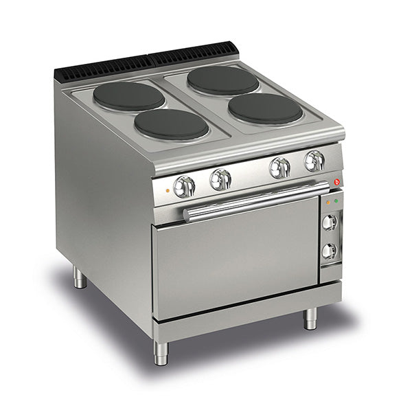 Q70PCF/E800 4 Burner Electric Cook Top With Electric Oven