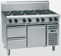 Waldorf 800 Series RN8800G-RB - 1200mm Gas Cooktop – Refrigerated Base