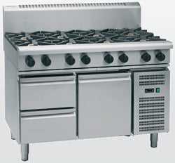 Waldorf 800 Series RN8800G-RB - 1200mm Gas Cooktop – Refrigerated Base