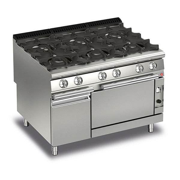 Q90PCF/G1205 6 Burner Gas Cook Top With Gas Oven