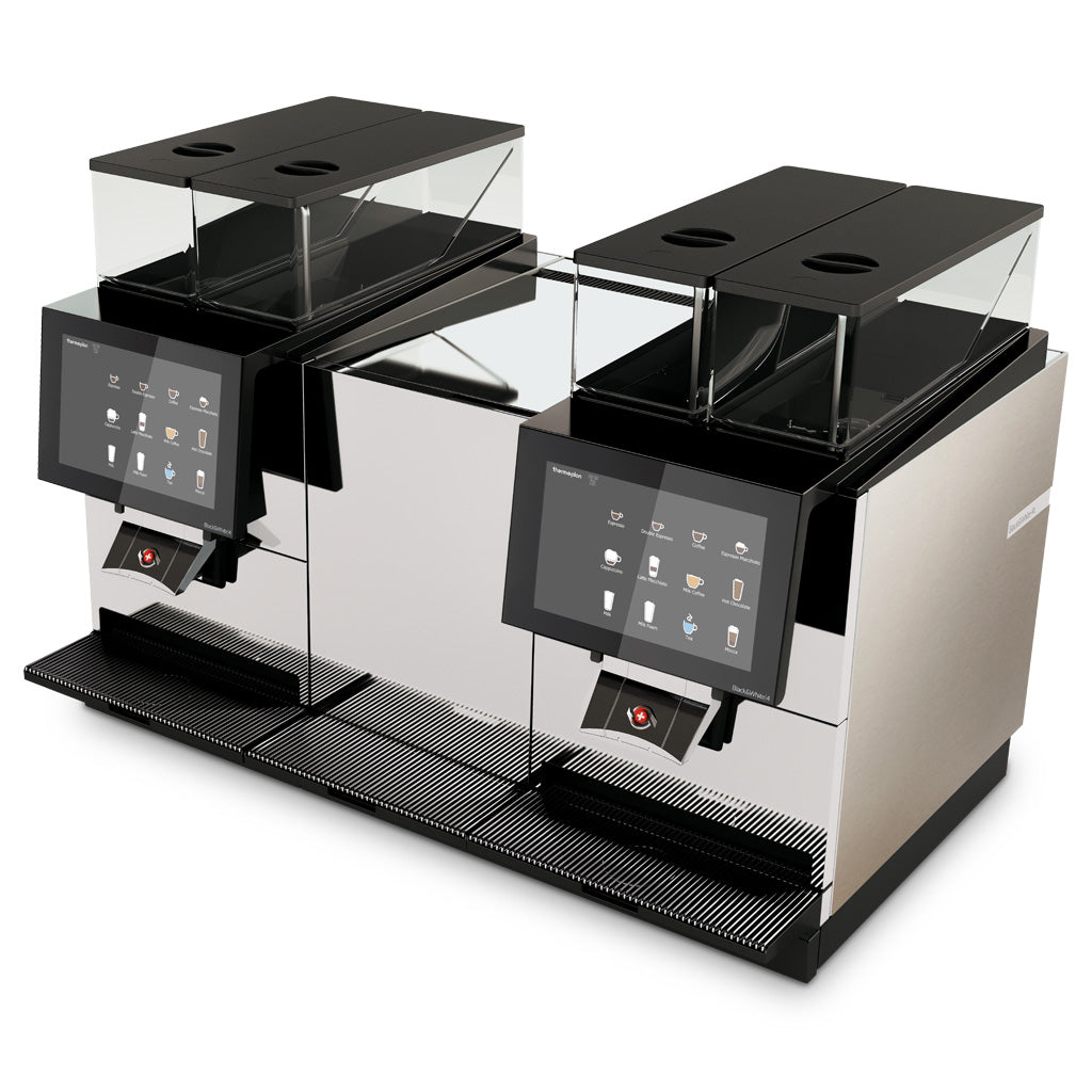 BW4CTM & CTMRL Black&White4 Automatic Coffee Machine With 4 Grinders And 9L Milk Fridge
