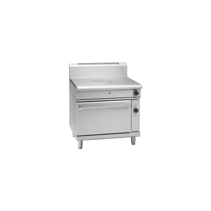 Waldorf 800 Series RNL8110GEC - 900mm Gas Target Top Electric Convection Oven Range