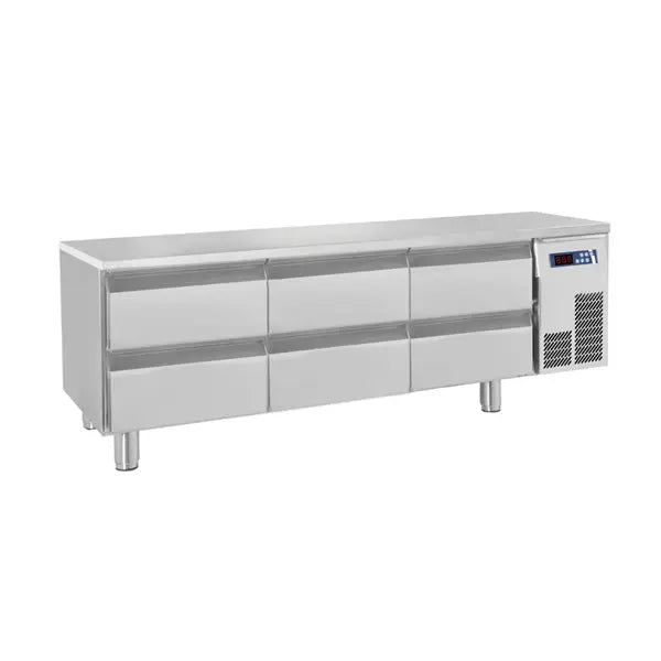 SNR 403-C6 Refrigerated Base With 6 Drawers
