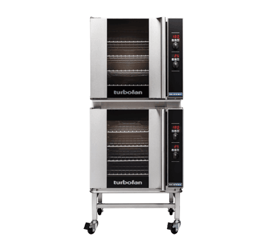 Turbofan E32D4/2 - Full Size Tray Digital Electric Convection Ovens Double Stacked