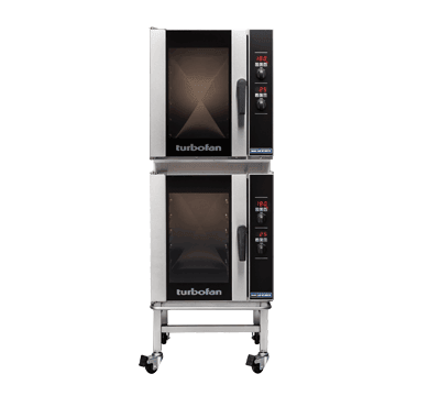 Turbofan E33D5/2 - Full Size Tray Digital Electric Convection Oven Double Stacked