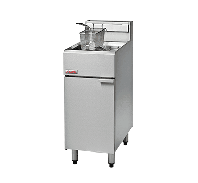 FastFri FF18 - 400mm Gas Deep Fryer - Single Pan