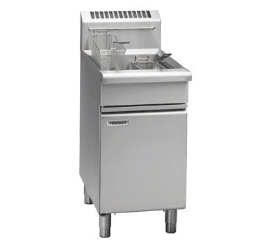 Waldorf 800 Series FNL8120G - 450mm Gas Fryer Low Back Version