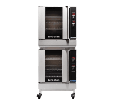 Turbofan G32D4/2 - Full Size Tray Digital Gas Convection Ovens Double Stacked