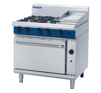 Blue Seal Evolution Series G506C - 900mm Gas Range Static Oven