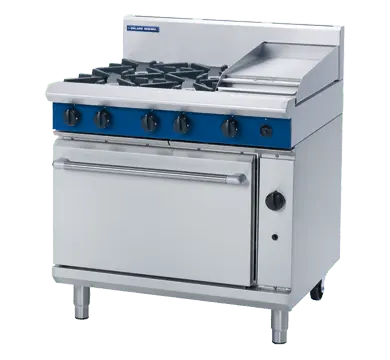 Blue Seal Evolution Series G506C - 900mm Gas Range Static Oven