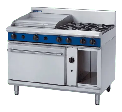 Blue Seal Evolution Series G508B - 1200mm Gas Range Static Oven