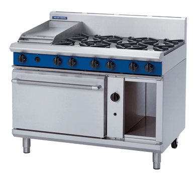 Blue Seal Evolution Series G508C - 1200mm Gas Range Static Oven