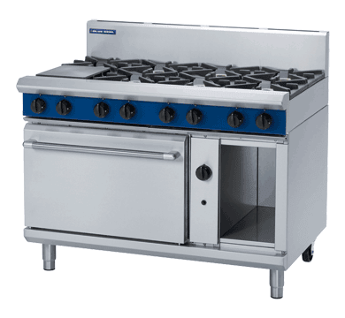 Blue Seal Evolution Series G508D - 1200mm Gas Range Static Oven