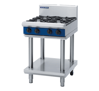 Blue Seal Evolution Series G514D-LS - 600mm Gas Cooktop - Leg Stand