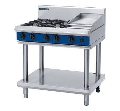 Blue Seal Evolution Series G516C-LS - 900mm Gas Cooktop – Leg Stand