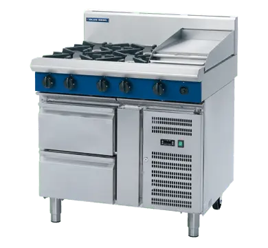 Blue Seal Evolution Series G516C-RB - 900mm Gas Cooktop – Refrigerated Base